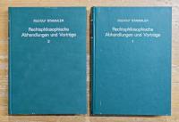 復刻版 Rechtsphilosophische Abhandlungen und Vorträge 全2冊揃 法哲学に関する論文と講義