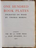 One Hundred Book Plates Engraved on Wood