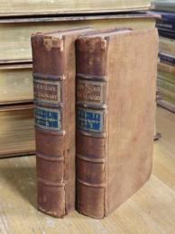 A Dictionary of the English Language: In which the Words are Deduced from their Originals, Explained in their Different Meanings, and Authorized by the Names of the Writers in whose Works they are found. Abstracted from the Folio Edition. To which is prefixed, a Grammar if the English Language. 全2冊揃 ジョンソン英語辞典（簡約版）