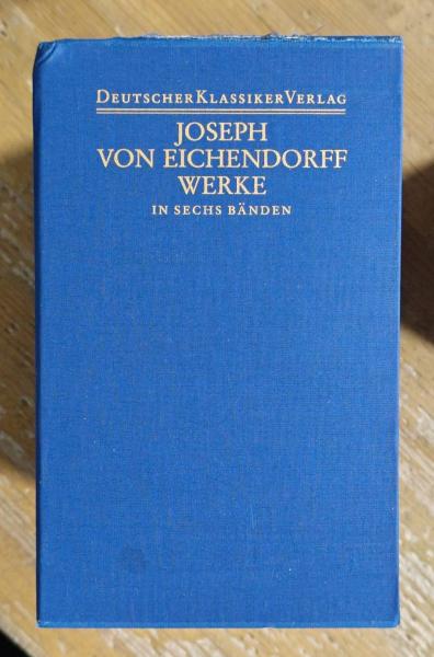 話題の人気 EICHENDORFF VON JOSEPH WERKE ヨーゼフ・フォン 全6巻揃 哲学、思想