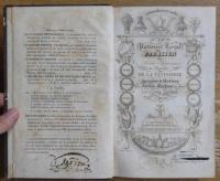 LE PATISSIER ROYAL PARISIEN ou TRAITÈ ÈLÈMENTAIRE et PRATIQUE de la PATISSERIE ANCIENNE et MODERNE. 全2巻1冊揃