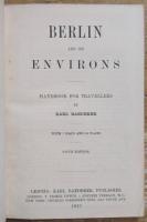 BERLIN AND ITS ENVIRONS: HANDBOOK FOR TRAVELLERS ベルリンとその周辺エリア