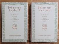 Johnson's England: An Account of the Life & Manners of his AGE 2冊揃