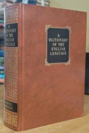 A DICTIONARY OF THE ENGLISH LANGUAGE: Yushodo Compact Series 1 ジョンソン英語辞典 初版 復刻版