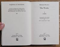 Richard Hooker The Works: Anglistica & Americana 全3巻揃