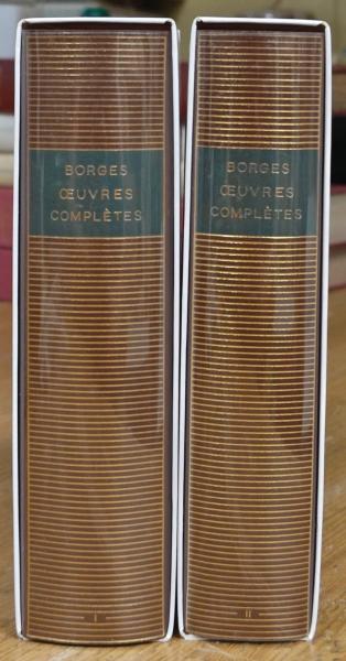 Borges Oeuvres complètes: BIBLIOTHEQUE DE LA PLEIADE 全2巻揃