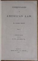 COMMENTARIES ON AMERICAN LAW. 全4巻揃 第12版
