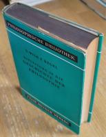 EINLEITUNG IN DIE GESCHICHTE DER PHILOSOPHIE: PHILOSOPHISCHE BIBLIOTHEK
