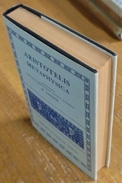 Aristotle Metaphysica: Oxford Classical Texts(Jaeger, Werner