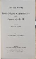 Sutta-Nipata Commentary BEING Paramatthajotika II. 全3巻揃
