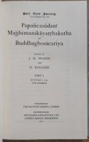 Papancasudani Majjhimanikayatthakatha of Buddhagosacariya 全5巻4冊揃