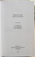 INDEX TO THE VINAYA-PITAKA