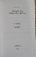 INDEX TO THE SAMYUTTA-NIKAYA