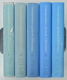 Correspondance generale d'Helvetius 全5巻揃