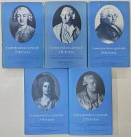 Correspondance generale d'Helvetius 全5巻揃