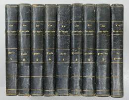 Les Francais peints par eux-memes. Encyclopedie morale du dix-neuvieme siecle. 全9巻揃 フランス人の自画像