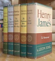 HENRY JAMES: A Biography 1843-1916 全5巻揃 ヘンリー・ジェイムズ伝記