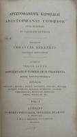 ARISTOPHANIS COMOEDIAE CUM SCHOLIIS ET VARIETATE LECTIONIS 全5巻揃 ΑΡΙΣΤΟΦΑΝΟΥΣ ΚΩΜΩΔΙΑΙ