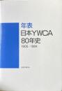 年表日本YWCA80年史 : 1905-1984