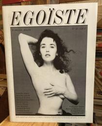 EGOISTE NO.11：Isabelle Adjani photographed by Richard Avedon （エゴイスト 第11号 イザベル・アジャーニ）