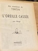 Les Aventures de Tintin 6　L'Oreille cassée　20ème mille　Grande Image版（A18）