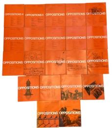 Oppositions（オポジションズ） No.4–26の21冊セット（全26号・全24冊中）