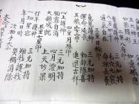 江戸文久2年（1862）神道「護身神法」1点