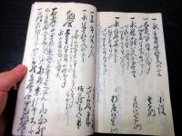 和本江戸寛政10年（1798）年貢割付状写本「弐十ヶ年御割附写」1冊