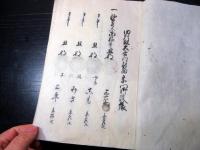 和本江戸安政5年（1858）戸籍「宗門御改帳」1冊