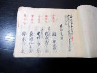 和本江戸嘉永頃「日光奉行/日光東照宮に関する文書」3冊