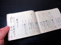 和本江戸嘉永頃「日光奉行/日光東照宮に関する文書」3冊