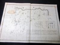 明治39年（1906）千葉古地図「房州案内図附観世音巡礼案内」1点