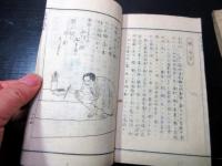 和本明治13年（1880）幕末維新志士伝記「近世遺勲/高名像伝」天地2冊揃い