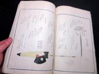 和本江戸天保5年（1834）狂歌絵本「柳巷名物誌」全1冊