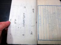 和本明治11～17年御用留「諸願伺届村控簿ほか」5冊