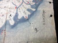 江戸期古地図「気仙郡廿四ヶ村」1点