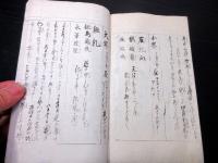 和本江戸期暦健康法写本「年中養生伝」1冊