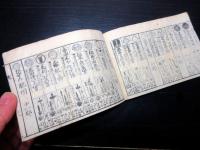 和本明治2年（1869）「懐宝御国分略武鑑」全1冊