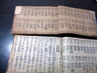 和本江戸万治元年（1658）医学薬学本草学「新添脩治纂要」全5巻合2冊揃い