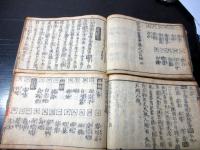 和本江戸万治元年（1658）医学薬学本草学「新添脩治纂要」全5巻合2冊揃い