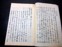 和本江戸宝暦4年（1754）仏教日蓮宗写本「挫日蓮笑解」全1冊