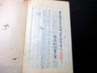 和本江戸宝暦4年（1754）仏教日蓮宗写本「挫日蓮笑解」全1冊