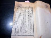 和本江戸寛政3年（1791）古武術「楊心流柔術写本」1冊
