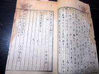 和本江戸寛政3年（1791）古武術「楊心流柔術写本」1冊