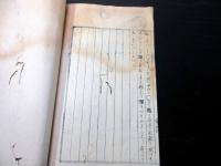 和本江戸寛政3年（1791）古武術「楊心流柔術写本」1冊