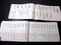 和本江戸期写本「公家名鑑/歌人系譜（仮題）」2冊