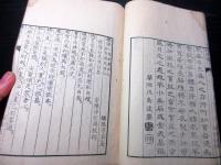 和本江戸嘉永5年序（1852）「家宝聯瑾」全1冊