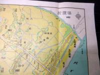 昭和10年（1935）千葉古地図「片貝町全図」1点