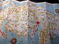 江戸期道中記古地図「大日本細見道中図鑑」1舗（袋付き）