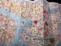 江戸期道中記古地図「大日本細見道中図鑑」1舗（袋付き）